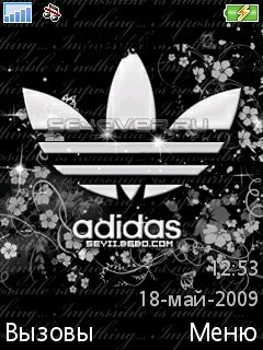Adidas Abstract Dark -   Sony Ericsson [240x320]