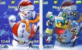 SnowMan -   Sony Ericsson 128*160