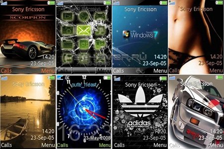 Sony Ericsson Themes (Pack 6)