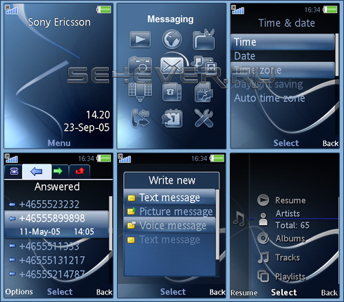 Wink - C901 Flash Theme 2.1 for Sony Ericsson