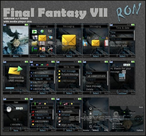 Final Fantasy VII -   Sony Ericsson [240x320]