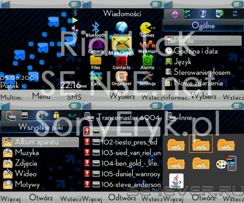 Ridd1cK's Pack For Sony Ericsson 176220