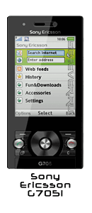      Sony Ericsson G705i