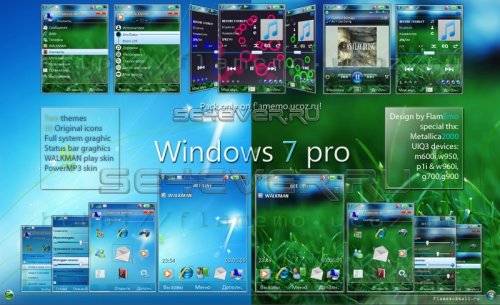 Windows 7 pro - Pack For UIQ3