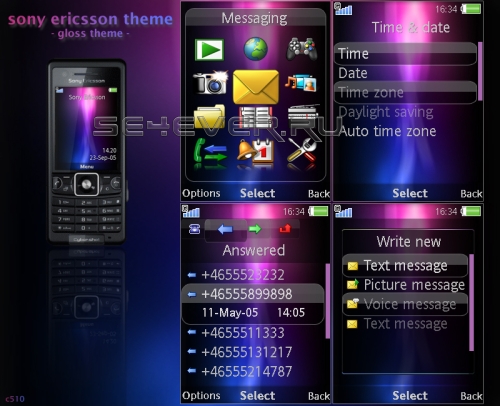 Gloss -   Sony Ericsson [240x320]