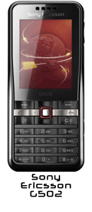      Sony Ericsson G502