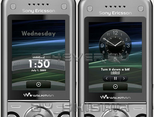 HTC Hero - Flash Clocks & Theme For A200