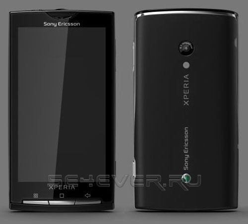 Sony Ericsson XPERIA Rachael Black:  