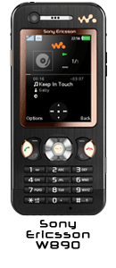      Sony Ericsson W890