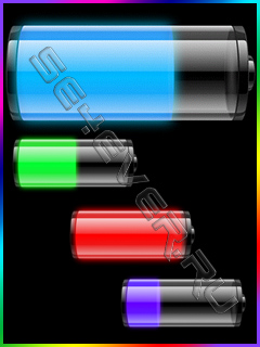 Battery Status Wallpaper - Flash Lite 2.x