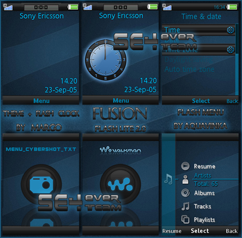 Fusion - MiniPack For Sony Ericsson A2v1