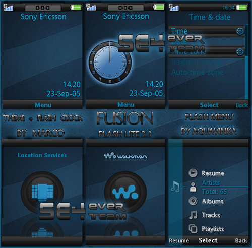 Fusion - MiniPack For Sony Ericsson A2v2