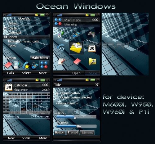 Ocean Window -   Sony Ericsson [UIQ3]