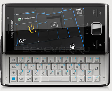 Sony Ericsson XPERIA X2:  