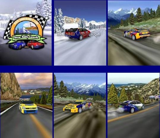 3D Snow Rally Canada - Java 