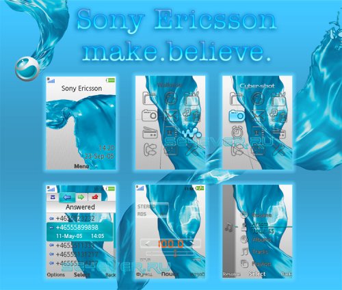 make.believe - Mega Pack For Sony Ericsson A2v1