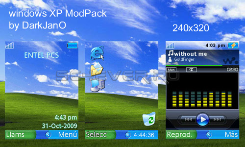 Windows XP - Mega Pack For Sony Ericsson FL 1.1
