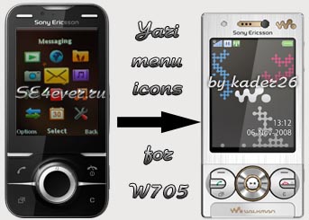 Yari Menu Icons For Sony Ericsson W705
