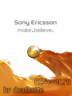 make.believe Gold - Splash, Startup and Shutdown Screens For SE 240x320