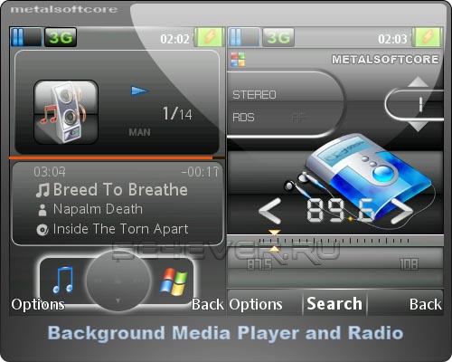 Backgound Media Player And Radio G502 R1FA037