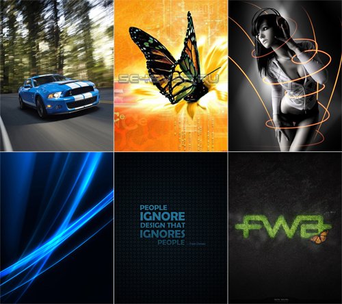 EX Wallpapers pack 9 -    240x320