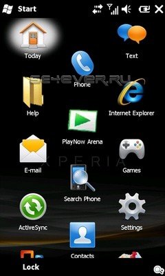C Sony Ericsson XPERIA X2