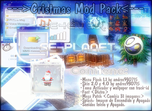 Christmas Mod Pack For SE 240x320