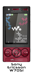      Sony Ericsson W705i 