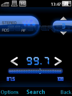 Radio Blue For Sony Ericsson C902 R3EF001