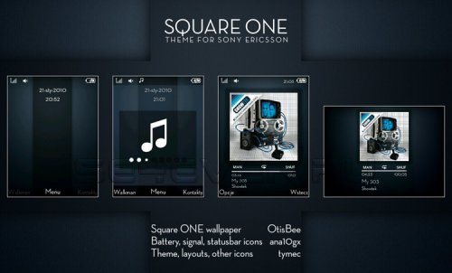 Square ONE - Pack For Sony Ericsson A200