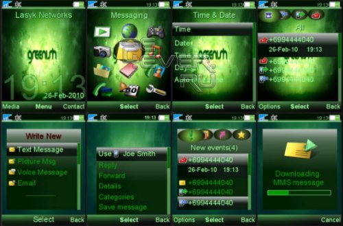 My green -   Sony Ericsson 240320 A2