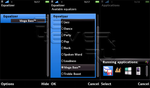 Equalizer Application for Sony Ericsson Satio and Vivaz