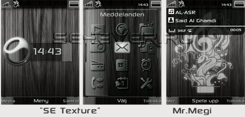 SE Texture - Mini Pack For Sony Ericsson DB2020 240x320