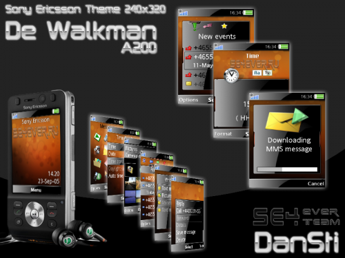 De Walkman - Theme For Sony Ericsson A200