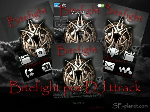 Bitefight Wolfman - Flash Theme For Sony Ericsson 240x320