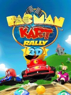  PAC-MAN Kart Rally 2D/3D - java 