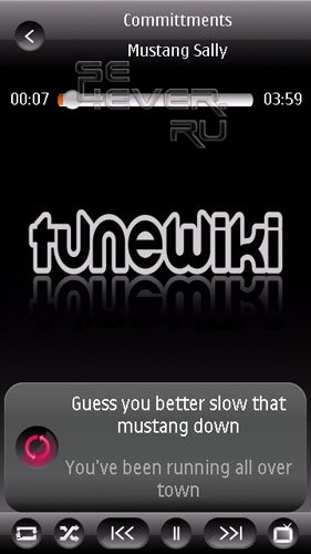 TuneWiki -    Symbian 9.4