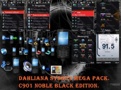 C901 Noble Black Edition - SysGfx Mega Pack For SE DB3210 & DB3200