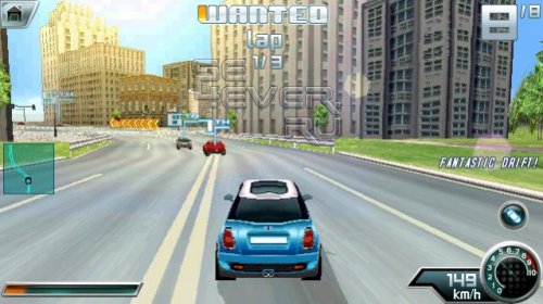 Asphalt 4 Elite Racing 3D HD -   Symbian 9.4