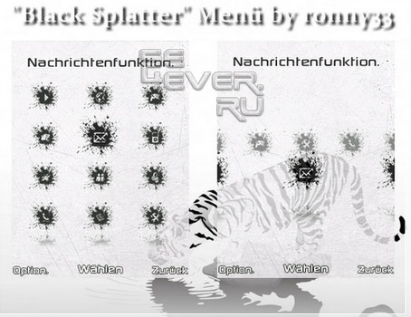 Black-splatter IC, Menu + 20 softkey by ronny33