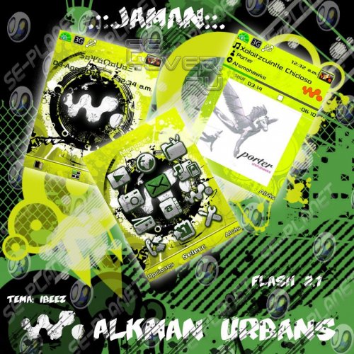 Walkman Urbans - Flash Theme 2.1