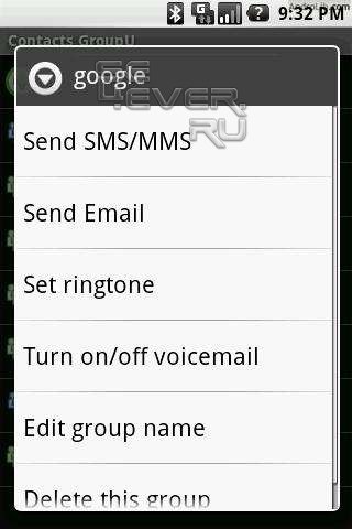 Contacts GroupU -     Android