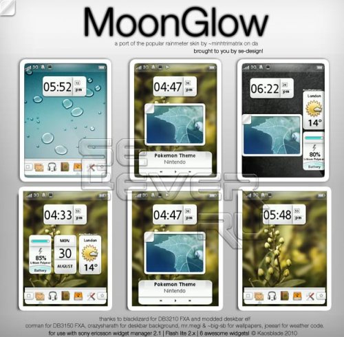 MoonGlow -      Sony Ericsson 200