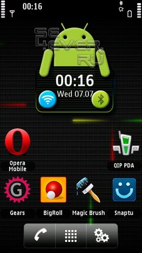 Android 2.2 Froyo -   SPB MobileShell
