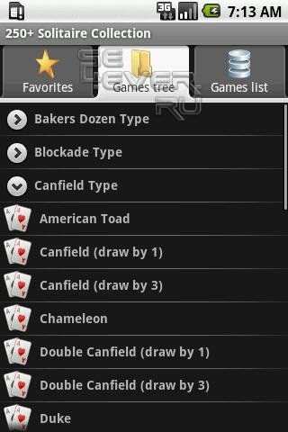 250+ Solitaire Collection -    Android