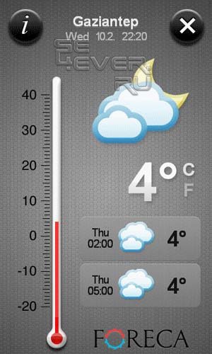 Weather Touch -     Symbian S60v5