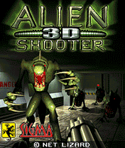 Alien Shooter 3D / Убей чужих 3D +Touch Screen - java игра