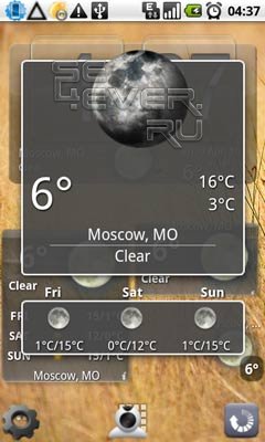 Weather & Toggle Widget (Weather Widget) -   Android