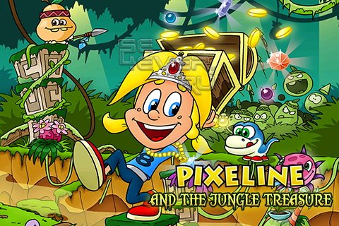 Pixeline & The Jungle Treasure - Java игра для Symbian 9.4 / Symbian^3