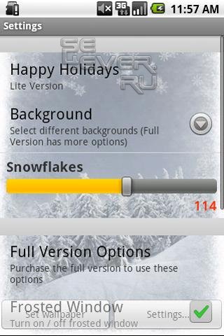 Holiday Snow Lite -     Android